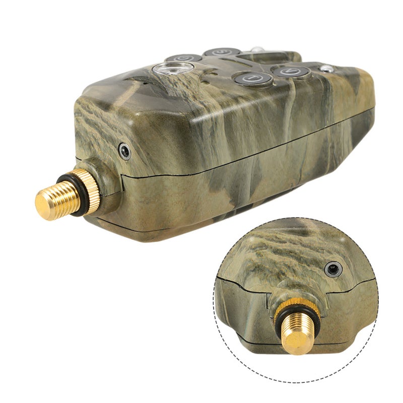 COONOR 2 LED Water Adjustable Tone Volume Sensitivity Sound Alert Fishing Bite Alarm for Fishing Rod - Image 4