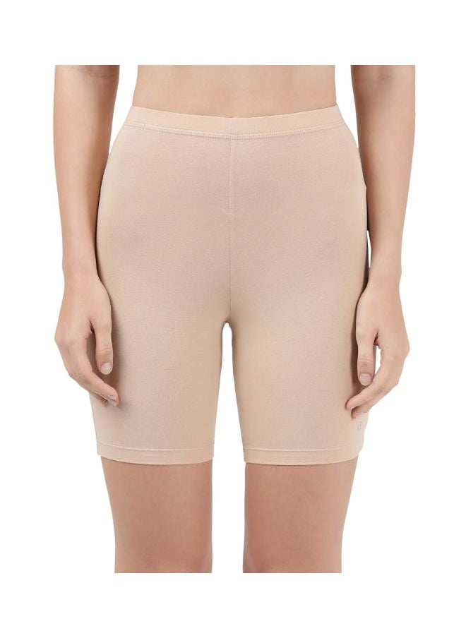 JOCKEY - Jockey 1529 Women High Coverage Super Combed Cotton Elastane Stretch Mid Waist Shorties with Concealed Waistband - Image 1