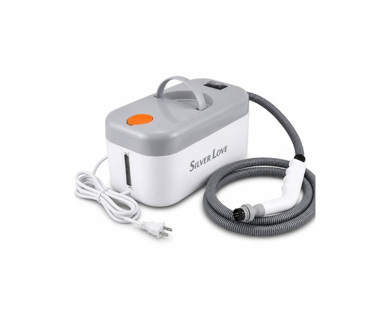 Silver Love Portable High-Temperature Steam Cleaner 1200W, 850ml Water Tank, Multi-Purpose Household Steam Cleaner with 7 Cleaning Attachments, Overheat & Short-Circuit Protection - Image 1