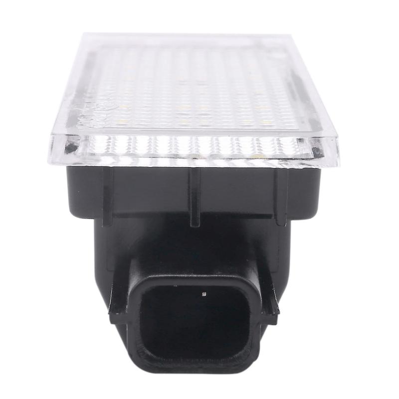 LED License Plate Lights: 24 LEDs Per Light, 6000-6500K Bright White Light - 50000+ Hours Long Lifespan, 12-30V Low Power Consumption, Plug And Play Direct Installation For Renault Models - Image 5