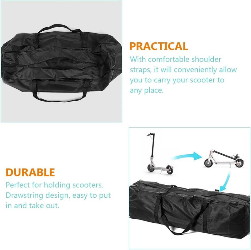 Ciieeo Skateboard Carry Bag Double Handle Portable Scooter Storage Pouch with Shoulder Strap Protective Transport Case for Electric and Manual Scooters - Image 4