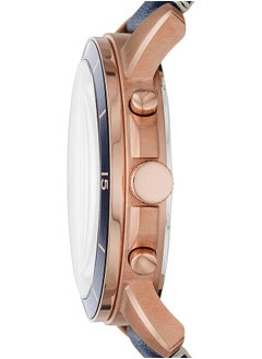FOSSIL Men's imported waterproof leather simulation Chronograph wristwatch -FS5237  - Image 2