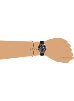 FOSSIL Men's imported waterproof leather simulation Chronograph wristwatch -FS5237  - Image 3