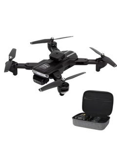 TIGER Pihot Portable Mini Drone with Remote Control – Multifunctional P40 RC Drone for Adults, Adjustable, App-Controlled, HD Camera, Foldable, Includes Carrying Case – Black  - Image 1