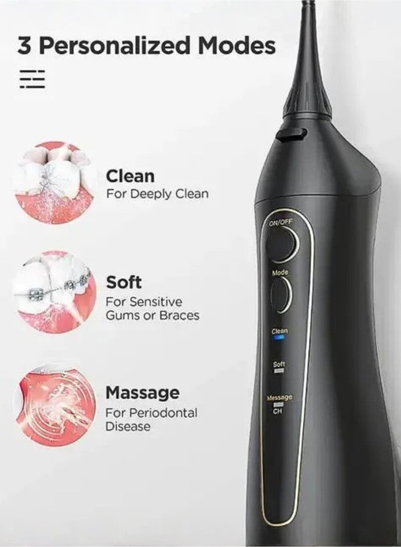 Fairywill Water Flosser & Sonic Electric Toothbrush Combo, 40,000 VPM Rechargeable Toothbrush, 5 Water Flossing Modes, 300ml Water Tank, USB Rechargeable, Oral Care Kit for Adults - Image 2