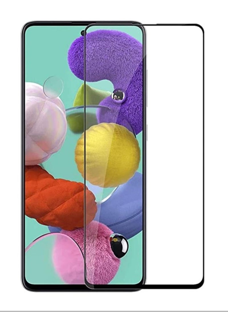 Generic - Samsung Galaxy M51 Screen Protector [9H Hardness, Full Coverage, No bubbles and fingerprint] Scratch resistant tempered glass film - Image 1
