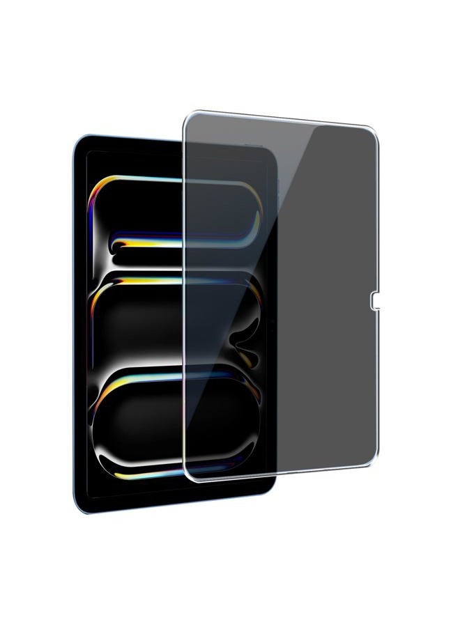 Juvraixo Privacy Screen Protector for iPad Pro 11 Inch M5/M4 (2025/2024) 9H Tempered Glass [Face ID & Apple Pencil Compatible] Case Friendly HD Clear - Image 1