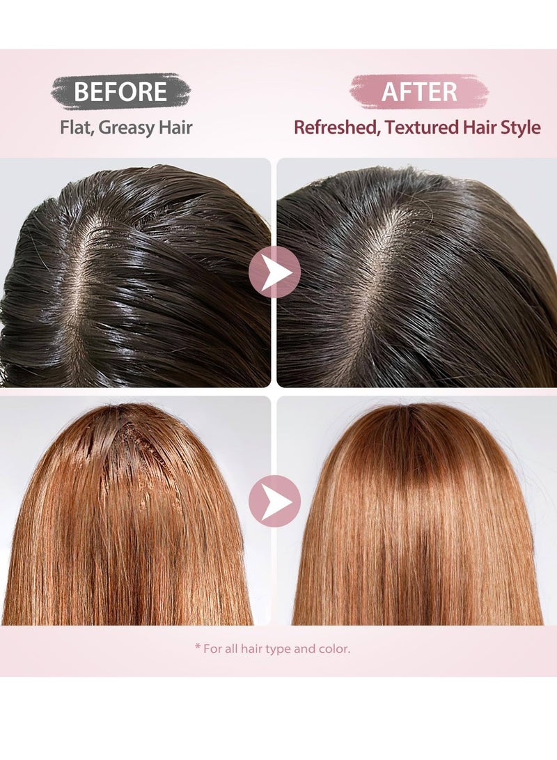 Elaimei Dry Shampoo Powder Dry Shampoo Absorbs Excess Oil Refreshes Roots and Volumizes Hair Mini Dry Shampoo Hair Volumizing Dry Shampoo Powder with Charcoal Powder and Biotin Hair Powder Dry Shampoo 8.5g - Image 4
