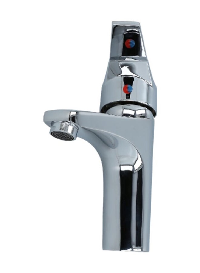 DIME Rust-Resistant Elegant Modern Design Durable Basin Mixer Faucet Chrome DM-10503 - Image 4