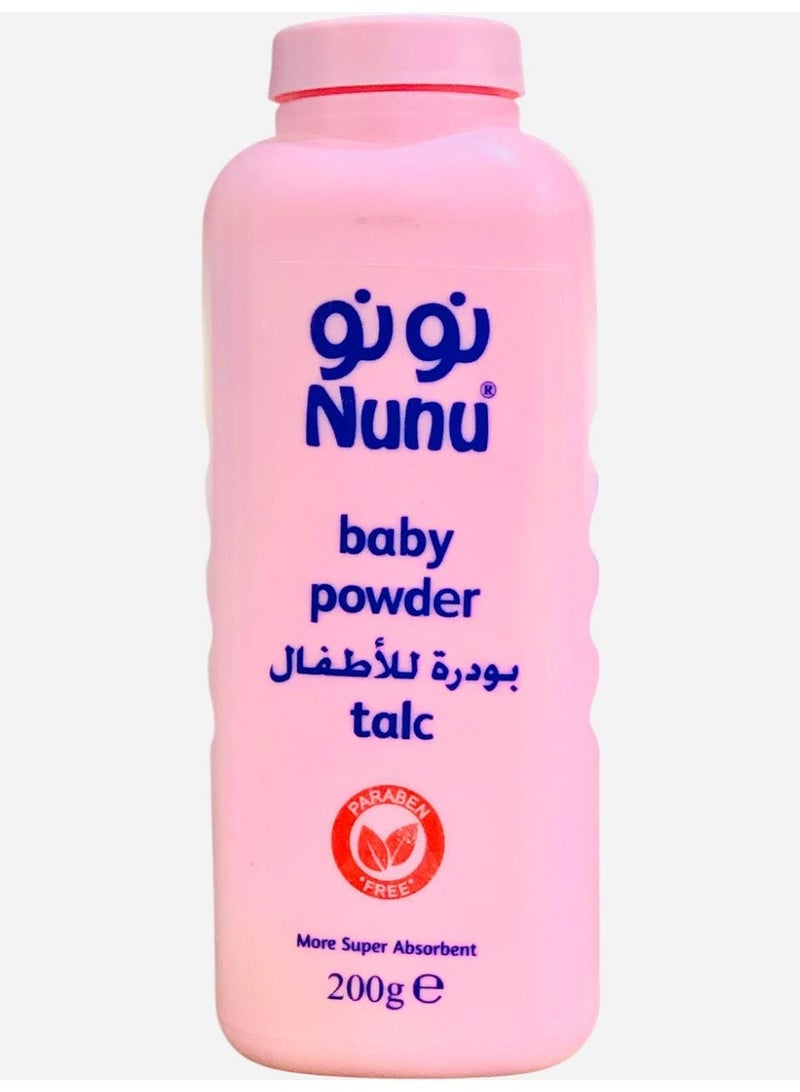 نونو بودرة التلك للأطفال 200 جرام متعدد الالوان - Image 1