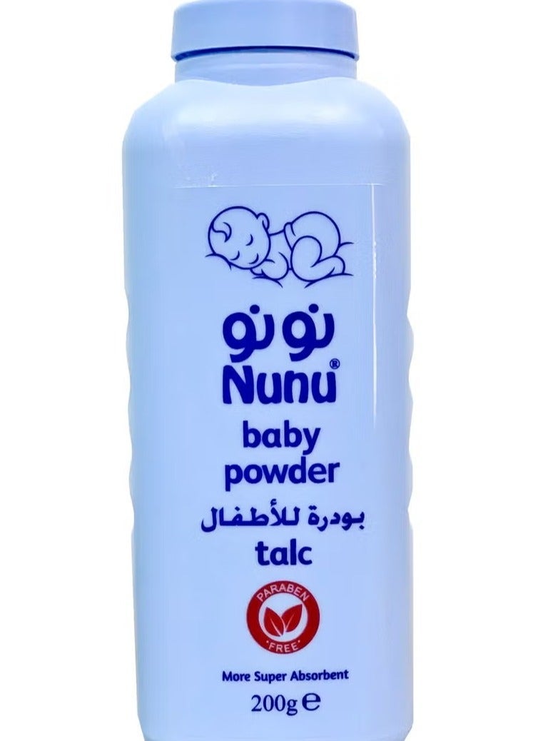 نونو بودرة التلك للأطفال 200 جرام متعدد الالوان - Image 2