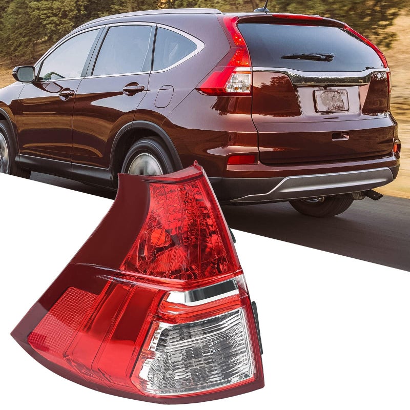 Huray Tail Light for Honda CRV 2015 2016 Taillight Assembly Brake Lamp Replacement 33500T1WA01 Driver Side Left