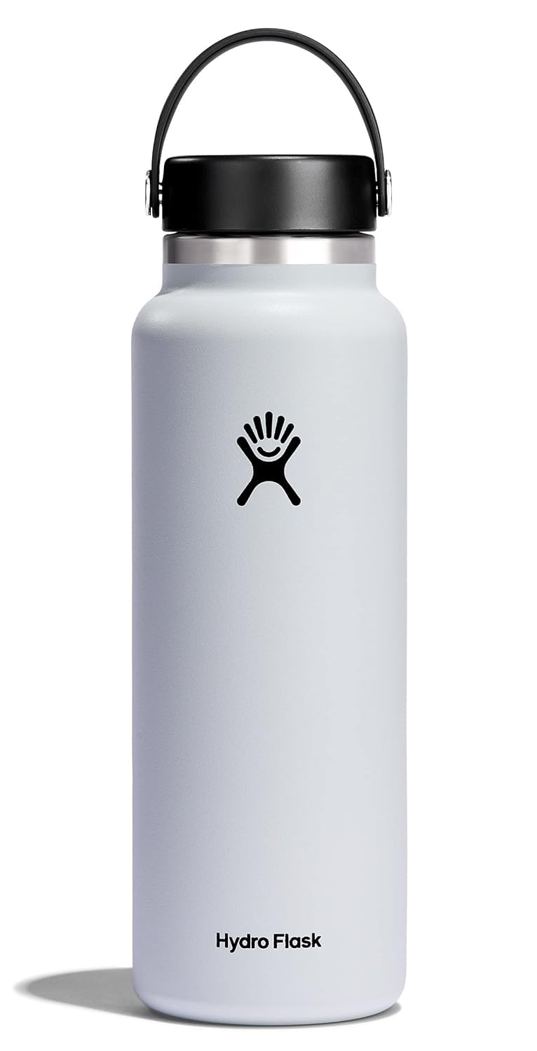 Hydro Flask Wide Flex Cap White 40 Oz - Image 1