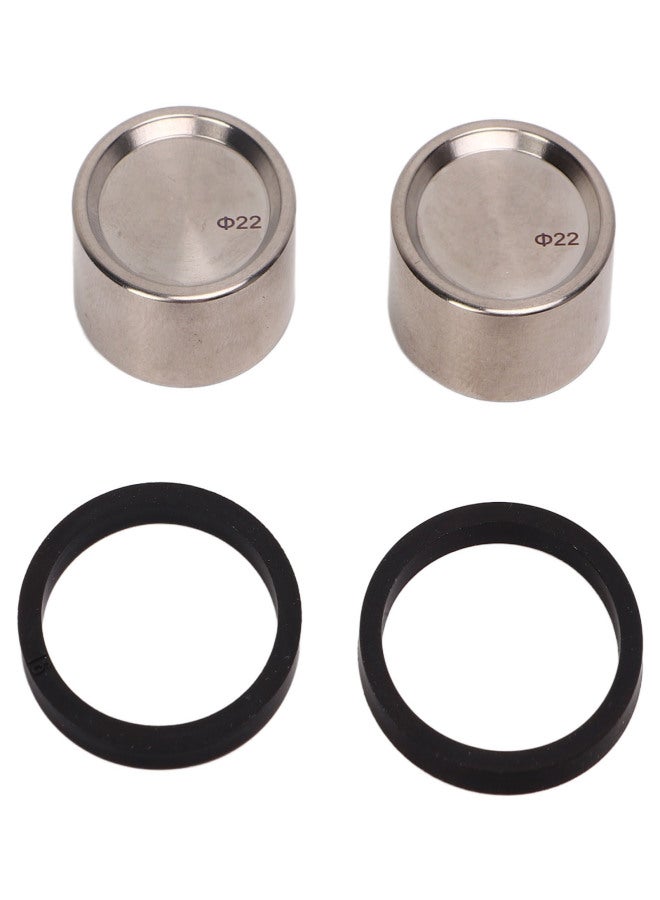 ريسك قطعتان من مكابس فرامل قرصية للدراجات الهوائية، مصنوعة من سبائك التيتانيوم، بديلة لمكابس دراجات الطرق الجبلية والجبلية، متوافقة مع طرازات XT وSLX وXTR. - Image 2