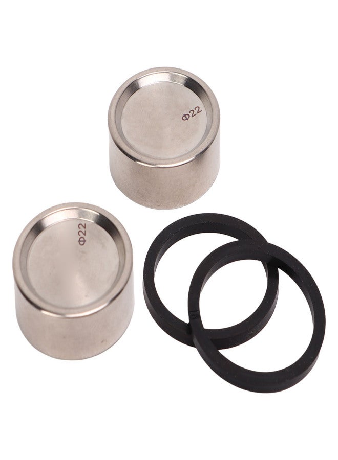 ريسك قطعتان من مكابس فرامل قرصية للدراجات الهوائية، مصنوعة من سبائك التيتانيوم، بديلة لمكابس دراجات الطرق الجبلية والجبلية، متوافقة مع طرازات XT وSLX وXTR. - Image 5