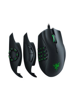 Naga Trinity Gaming Mouse Wired Mice 16,000 DPI Optical Sensor Chroma RGB Lighting Replaceable Side Plate 2/7/12 Button Configurations Mechanical Switches