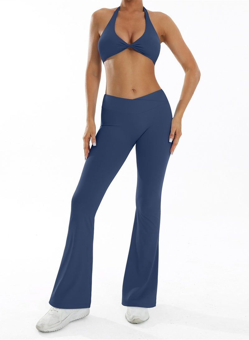 general 2 Piece Yoga Set Women Gym Workout Clothes Sportswear Fitness Suit Tracksuit  - Image 2