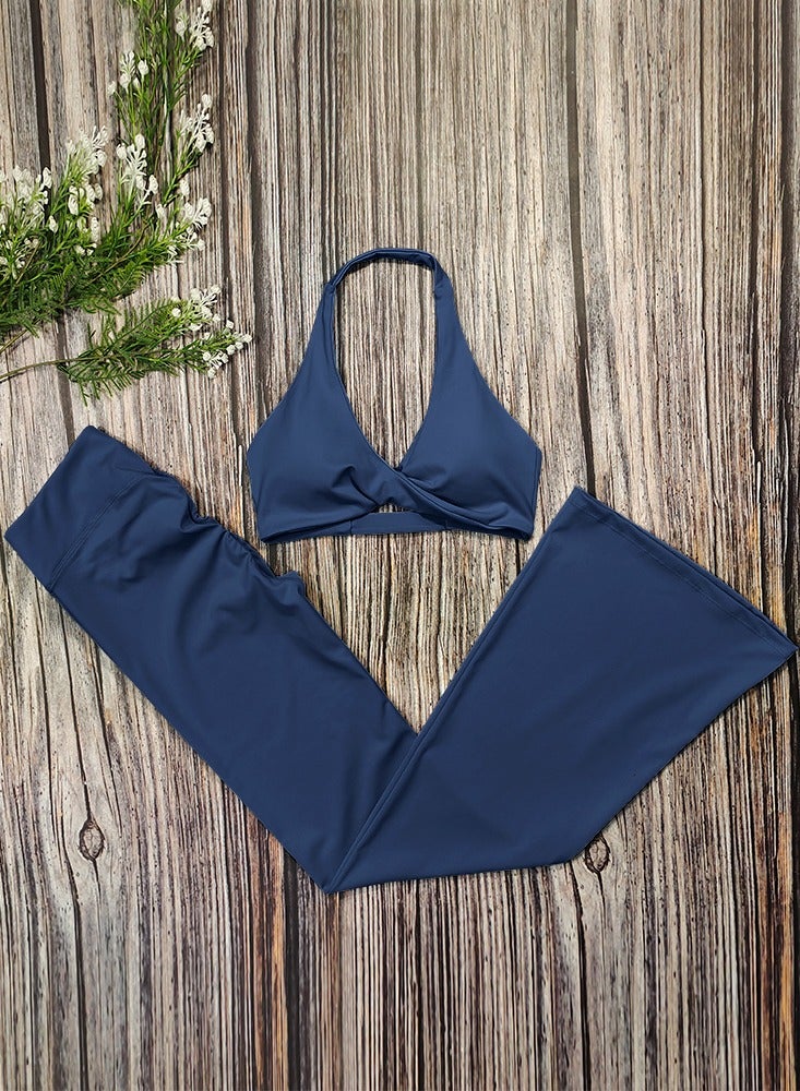 general 2 Piece Yoga Set Women Gym Workout Clothes Sportswear Fitness Suit Tracksuit  - Image 1