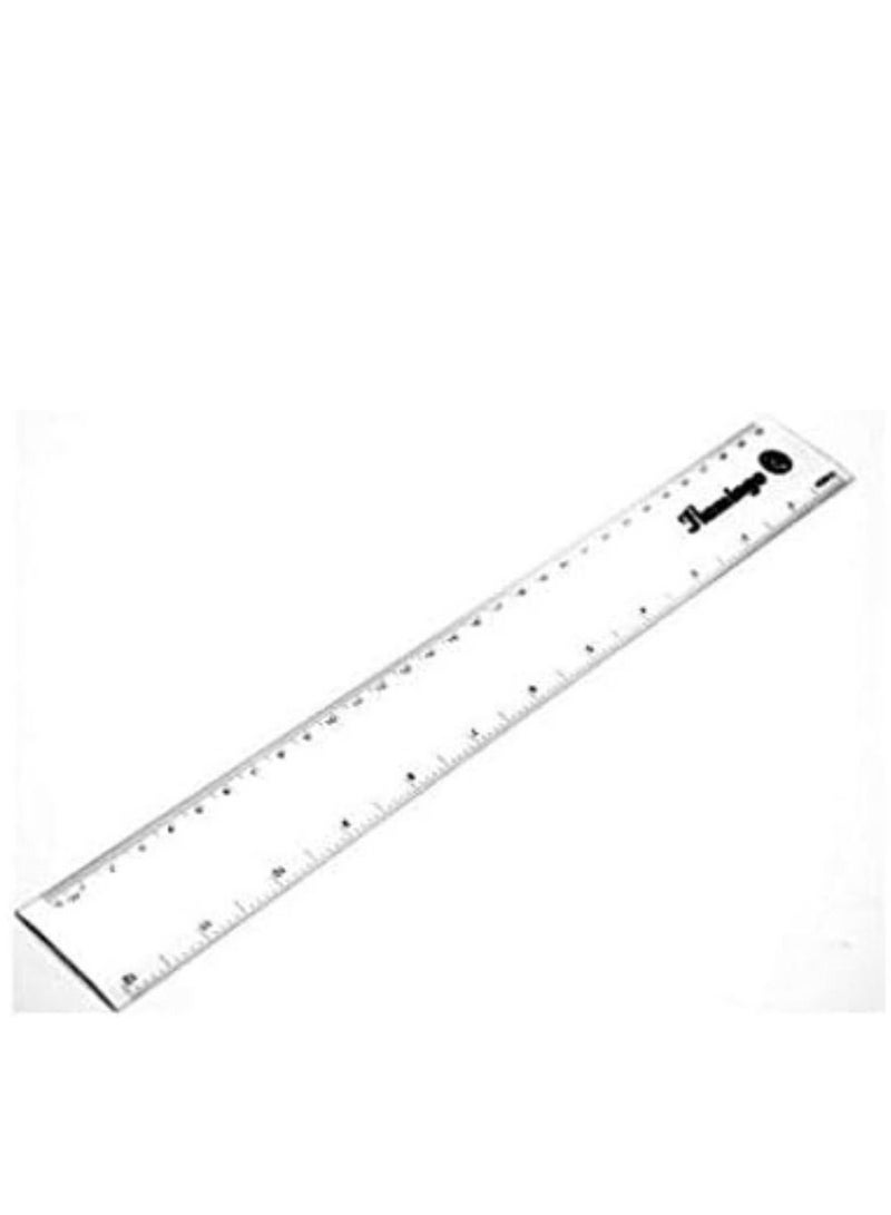 Flamingo Ruler Scale Clear/Black - Image 1