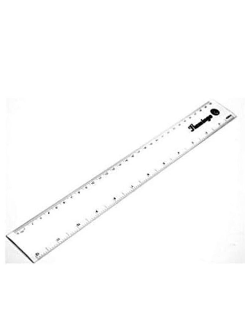 Flamingo Ruler Scale Clear/Black - Image 2