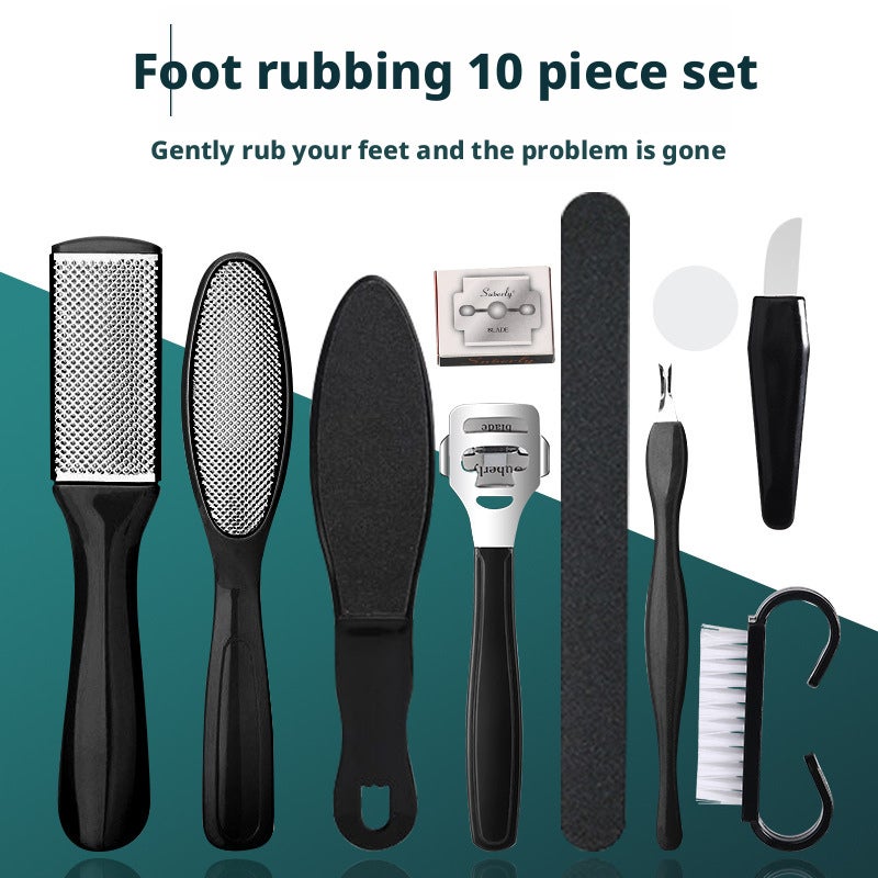 Foot Care Set - Callus Remover & Dead Skin Scraper Kit - Image 1