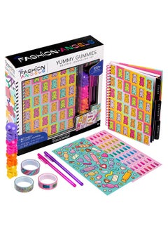 Yummy Gummies Graphic Journal Set, Includes Sketch Book, Sticker Sheets, Writing Essentials, Tape & More, Ideal For Kids & Teens - pzsku/Z25AA5A42B0BA7D458732Z/45/_/1734348031/8802fcdd-4055-49a8-840e-8c3ee143ccc4