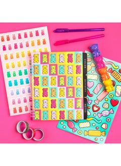 Yummy Gummies Graphic Journal Set, Includes Sketch Book, Sticker Sheets, Writing Essentials, Tape & More, Ideal For Kids & Teens - pzsku/Z25AA5A42B0BA7D458732Z/45/_/1734348035/cd21dda7-2483-490b-9204-870c99c87664