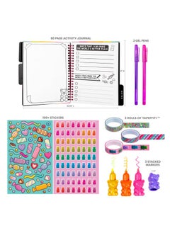 Yummy Gummies Graphic Journal Set, Includes Sketch Book, Sticker Sheets, Writing Essentials, Tape & More, Ideal For Kids & Teens - pzsku/Z25AA5A42B0BA7D458732Z/45/_/1734348036/573c9bd9-c25f-4501-b323-8aed9b549057