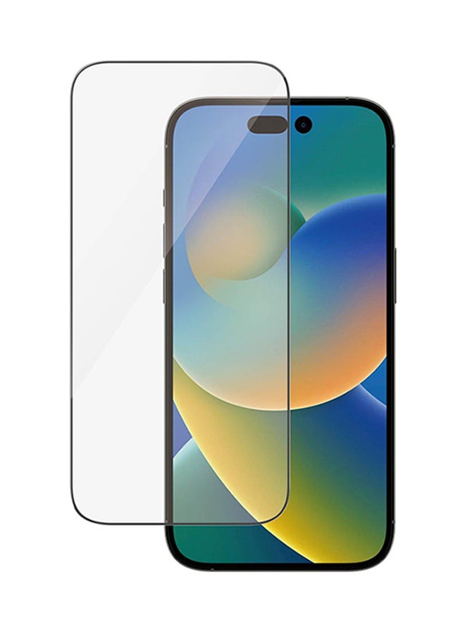 PanzerGlass - iPhone 14 Pro Ultra Wide Fit Privacy Screen Protector With Applicator Clear - Image 1
