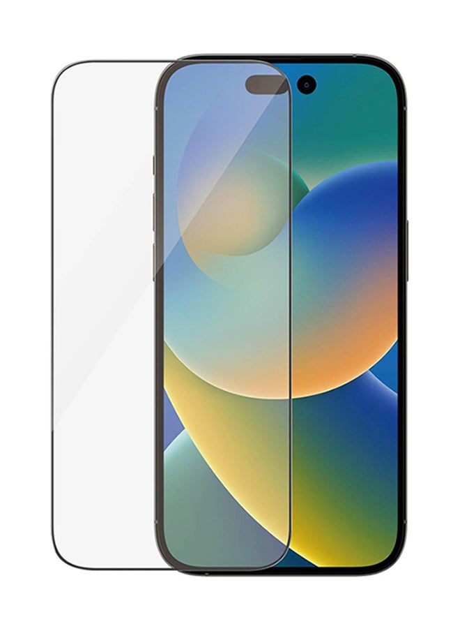 PanzerGlass - iPhone 14 Pro Ultra Wide Fit Privacy Screen Protector With Applicator Clear - Image 1