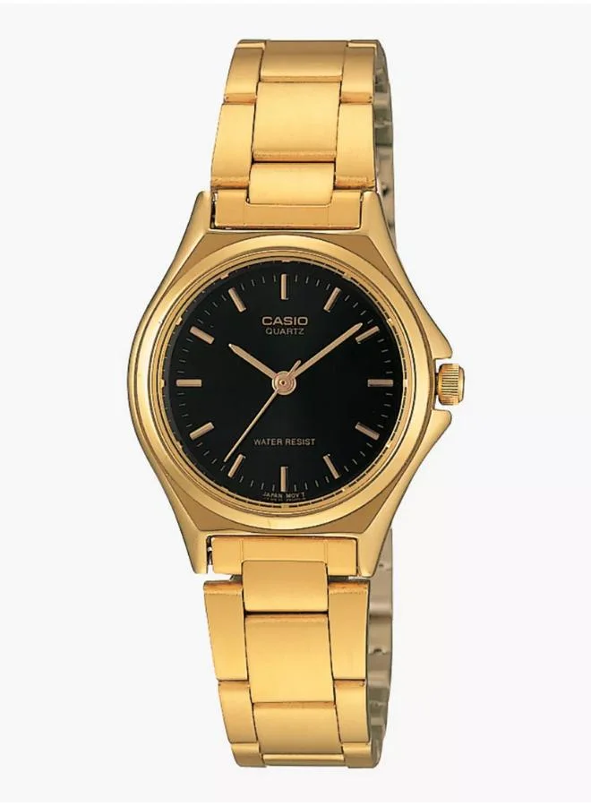 كاسيو Women's Stainless Steel Analog Watch LTP-1130N-1ARDF - 27 mm