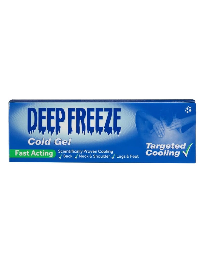 Deep Freeze - Pain Relief Cold Gel Fast Acting 100G - Image 1