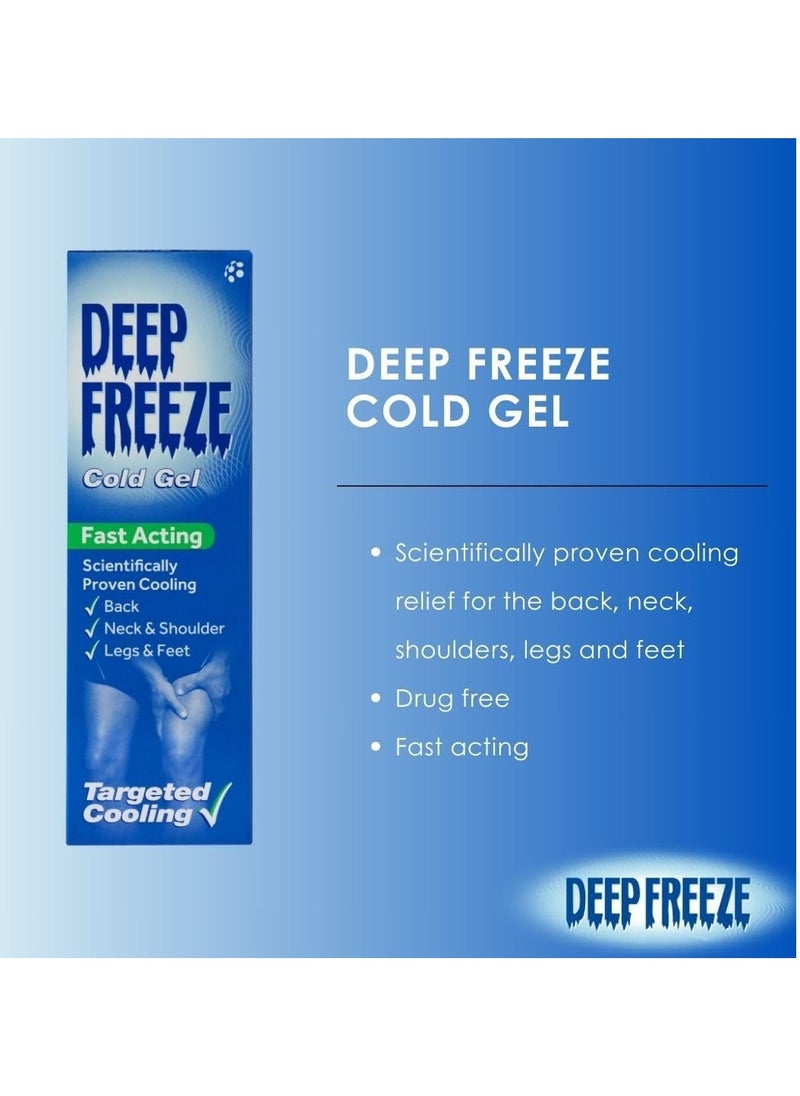 Deep Freeze - Pain Relief Cold Gel Fast Acting 100G - Image 1