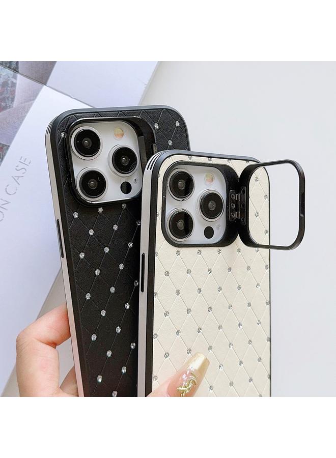 S-TOP Case For iPhone 15 Pro Max Starry Bling Diamonds Lens Holder Phone Case - Image 5