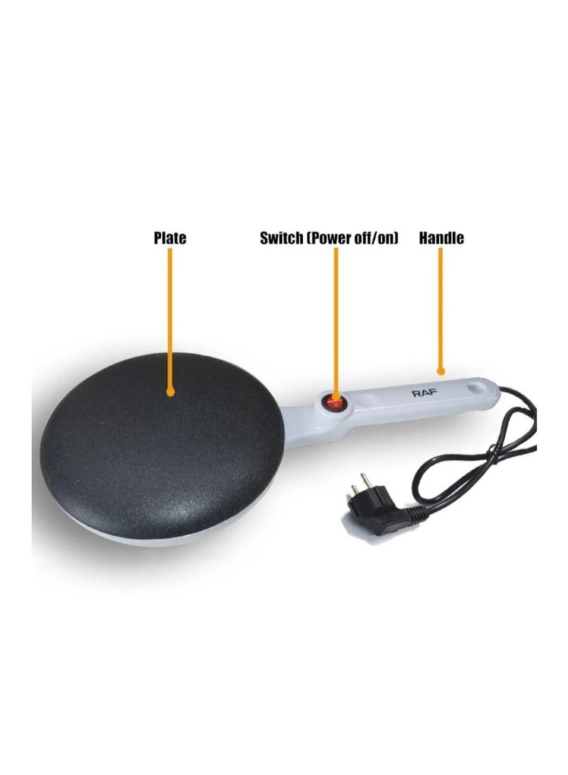 آر إيه أف صانع الكريب في المطبخ، آلة البيتزا، مقلاة خبز الفطائر، الكيك - Image 4