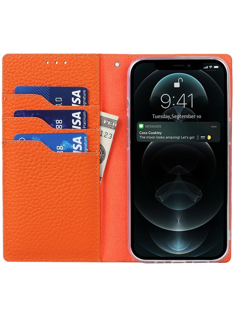 Suteni Flip Cover Card Slots Leather Phone Case for iPhone  - Image 3
