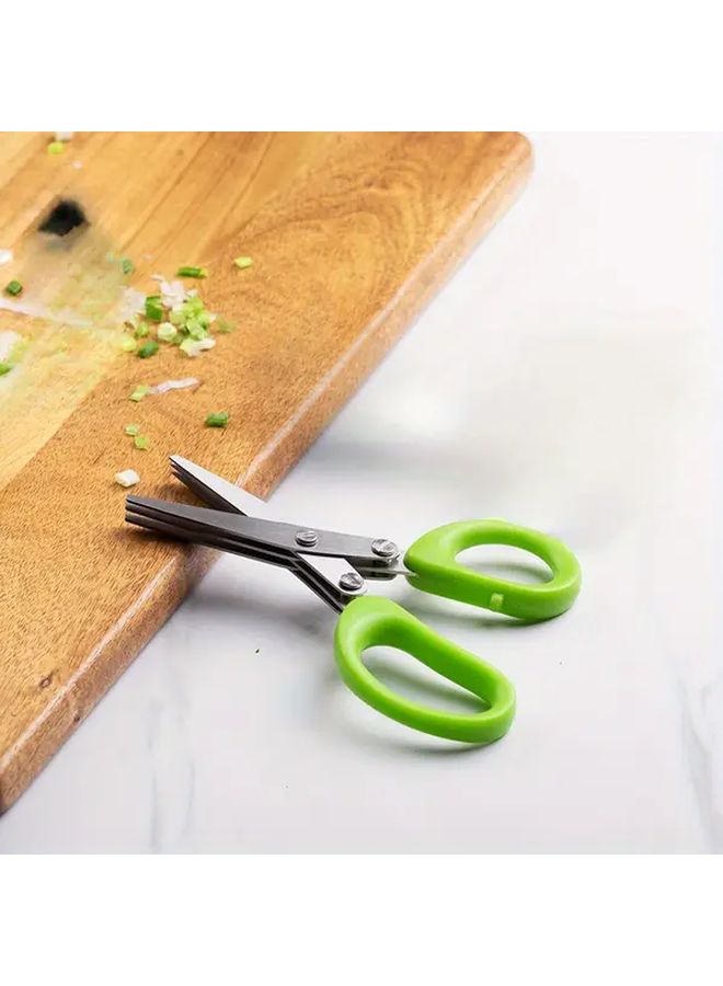 Three Layer Stainless Steel Kitchen Scissors Heavy Duty Detachable With Cover - Image 4