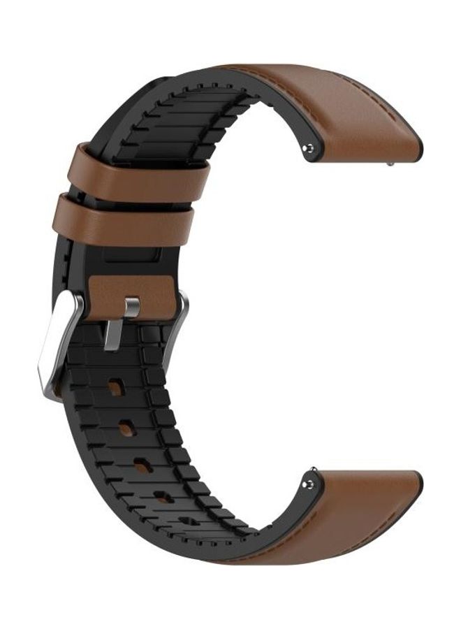 NIBEMINENT Replacement Strap for Huawei Watch GT 2 20/42mm Brown  - Image 2