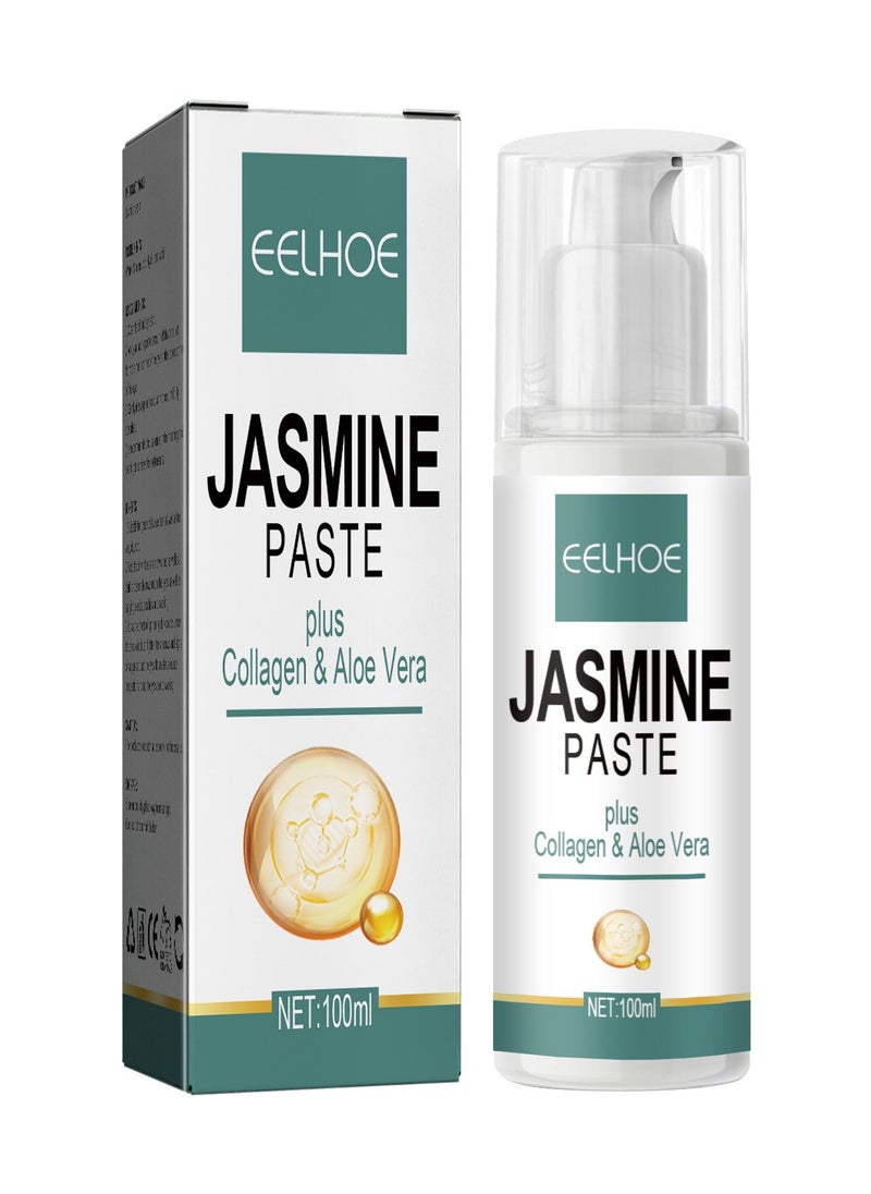 إيلهو كريم Revitalize Eye ، بلسم طبيعي وعضوي مضاد للشيخوخة للعين ، كريم تحت العين فوري يقلل من الانتفاخات تحت العين ، الهالات السوداء والانتفاخ مع معجون الياسمين والصبار ، بشرة مشدودة تحت عينيك 100 مل  - Image 1