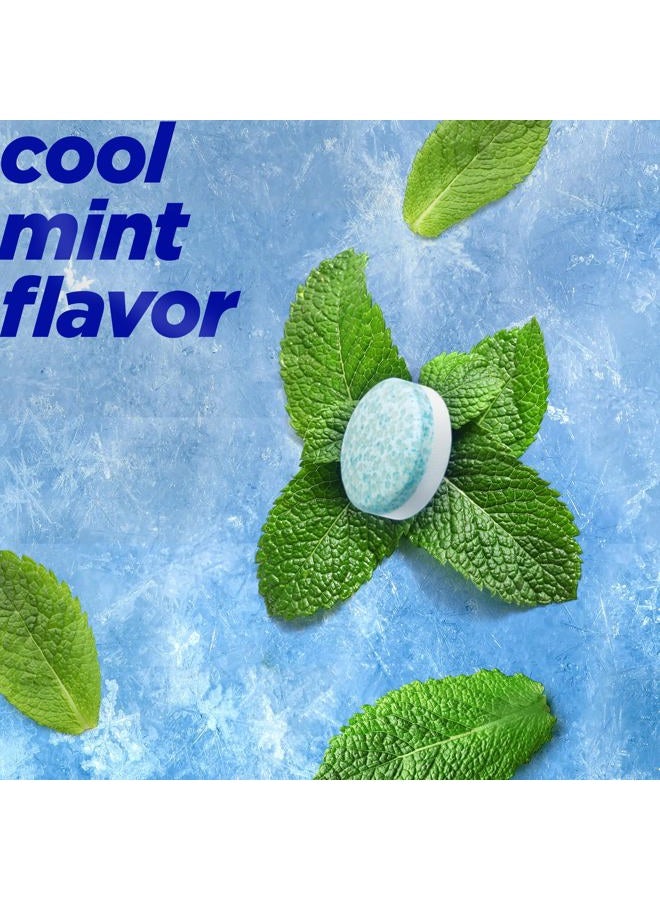 Alka-Seltzer Cool Action Heartburn Relief Gum, Extra Strength Antacid Gum, Acid Indigestion and Upset Stomach Relief, No Chalky Taste, Cool Mint Flavor, 60 Count - Image 4