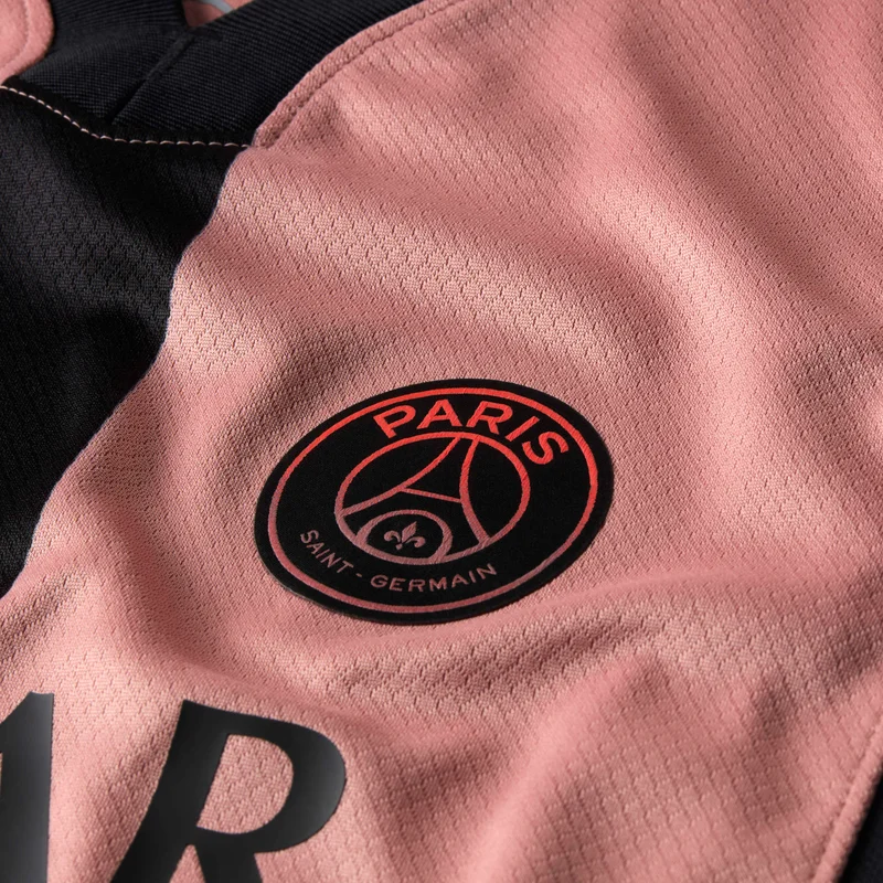 Jordan Peach Kids' Paris Saint-Germain 24/25 Stadium Third Replica Football Jersey  | Best Price UAE