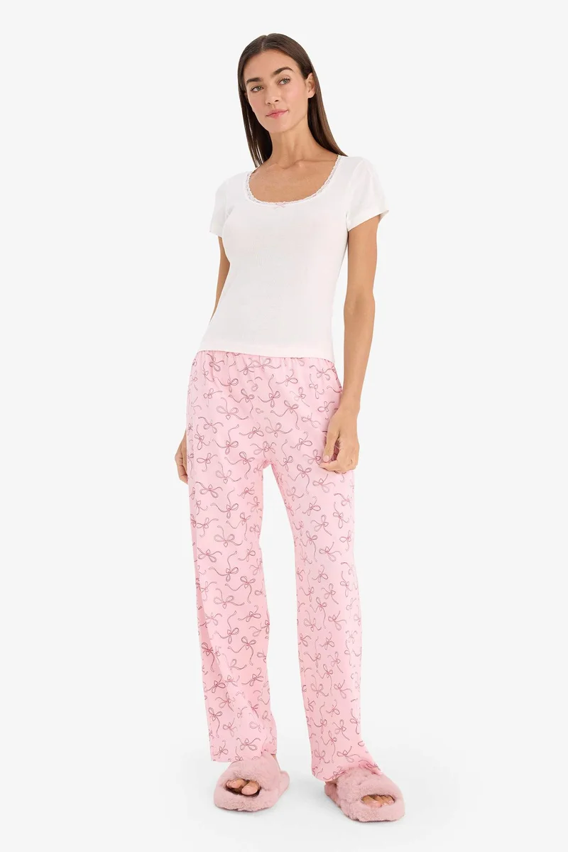 ديفاكتو Top Bottom 2 Piece Pyjamas Set