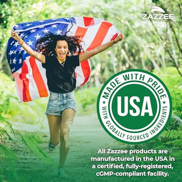 Zazzee USDA Organic Beet Root 8000 mg Strength 20:1 Extract, 120 Vegan Quick Release Capsules, Black Pepper Extract for Enhanced Absorption, Supports Nitric Oxide Production, Non-GMO, Made in The USA - Image 5