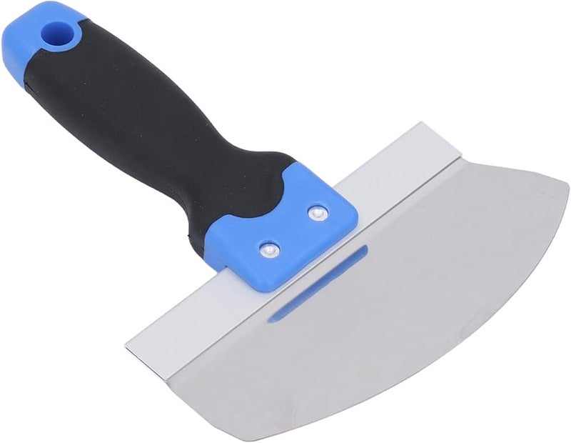 Stainless Steel Arc Spatula Putty Knife Lightweight Drywall Tool for Painter Plasterer - Image 1