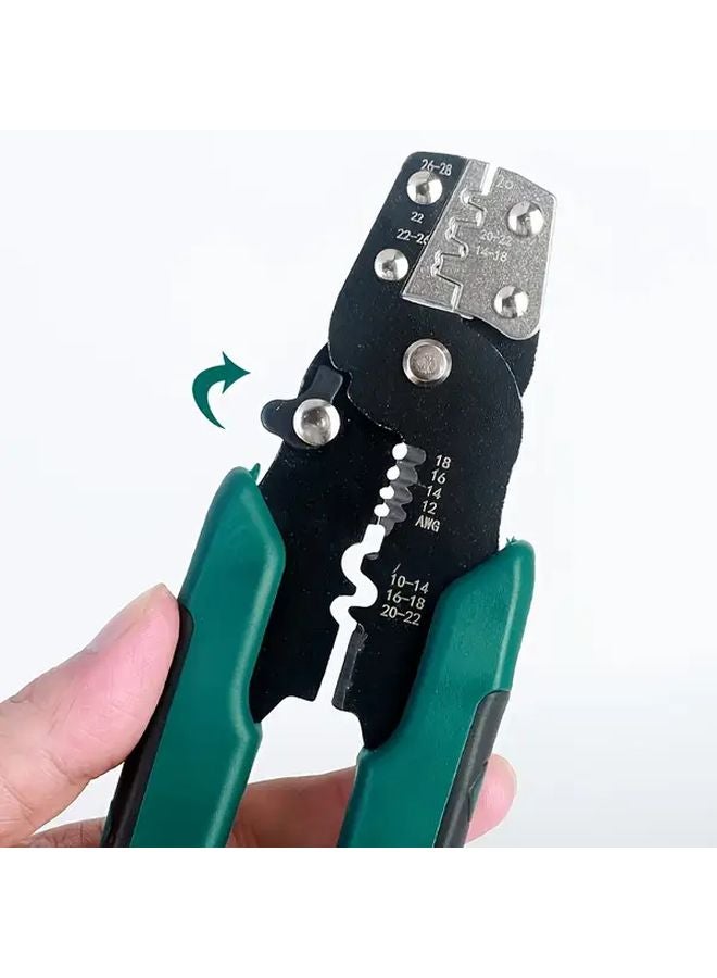 YXQ LHSB 1PC Wire Crimper Tool with Stripper Cutter for 22 16 AWG Heat Shrink Connector - Image 5