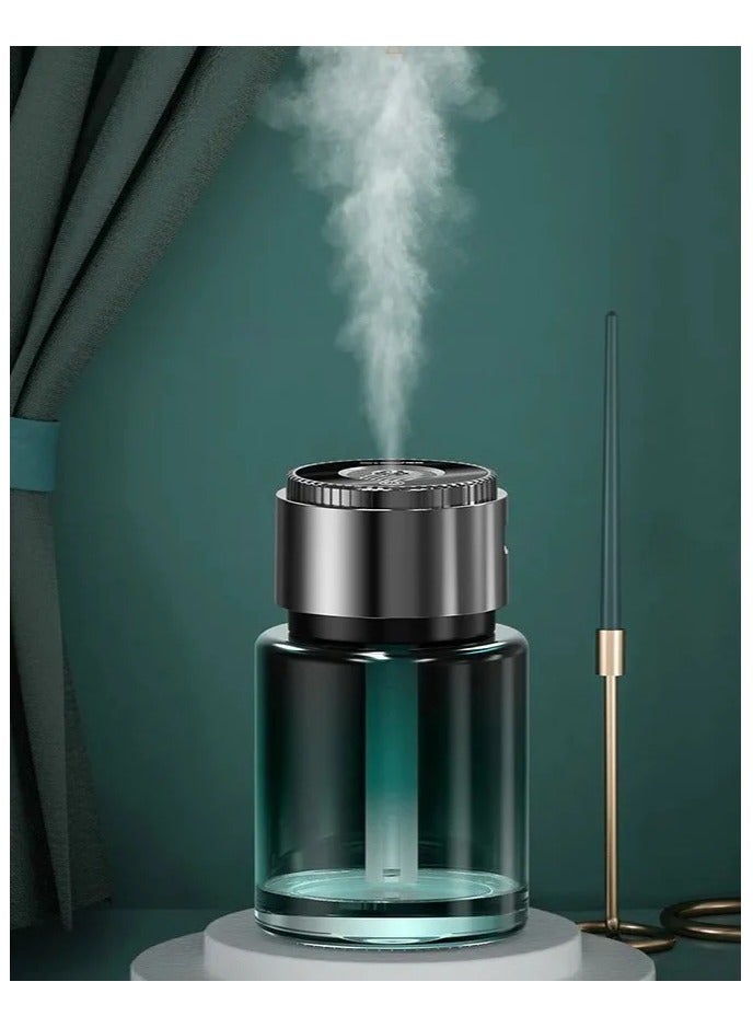 موزع عطور للسيارة قابل لإعادة الشحن سعة 160 مل مع رذاذ عطر يدوم طويلاً - Image 1