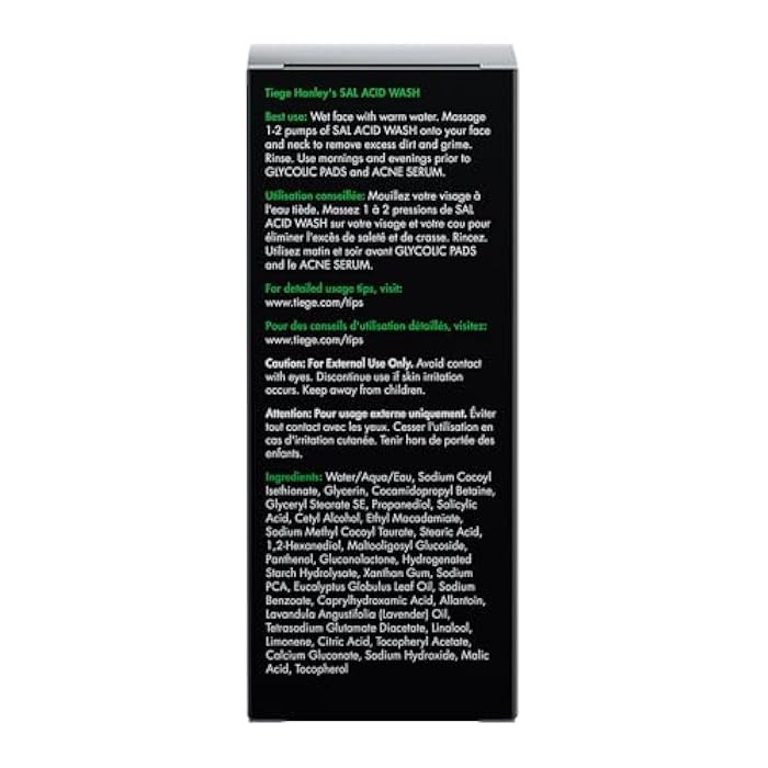 Tiege Hanley Salicylic Acid Cleanser for Men - Gentle & Deep Cleansing Face Wash for Clear Skin - Prevent Breakouts & Helps Control Oil Production, Minimizing Blackheads & Reduce Pore Size - Image 2