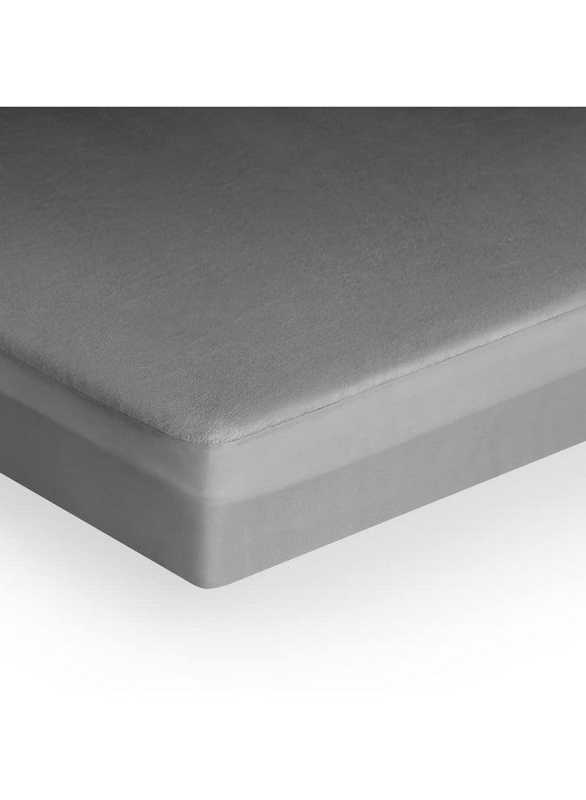 Sleepyhead Sleepyhead Bamboo Terry Waterproof Mattress Protector; 75 x 36 (Single Size; Grey), Polyurethane - Image 4