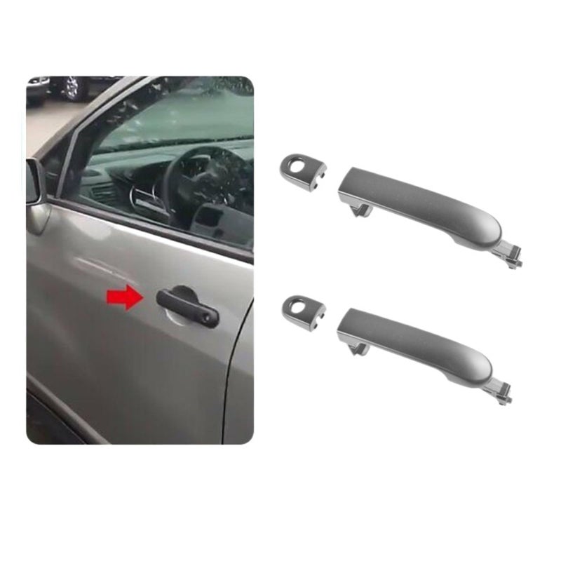 مقبض باب السيارة الخلفي الأيسر متوافق مع نيسان تيدا لاتيو فيرسا C11 من 2005 إلى 2012 - Image 3