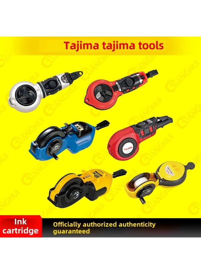 TAJIMA TAJIMA Ink Bucket Automatic Take-up Scriber 15 20 30 Meters Woodworking Hand Crank Ink Bucket Scriber Wholesale-Model:Line Length 20 Meters Self-collection 7.5 Meters PS-M21  - Image 2